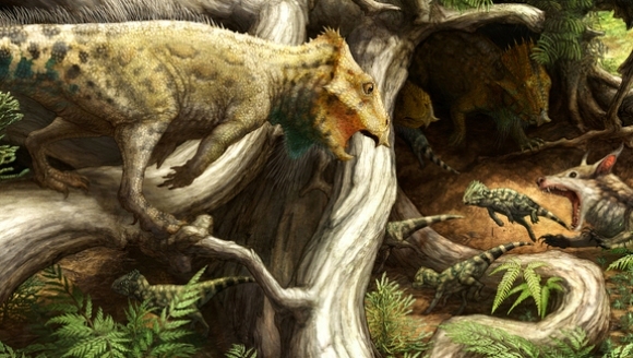 Cel mai vechi dinozaur cu coarne din America de Nord