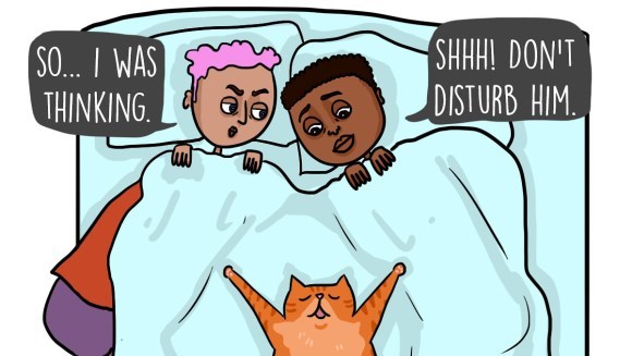 12 momente ciudate prin care fiecare părinte de pisică se găseşte, măcar o dată în viaţă – Ilustraţii amuzante