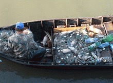 Politia Deltei a confiscat sute de kilograme de peste