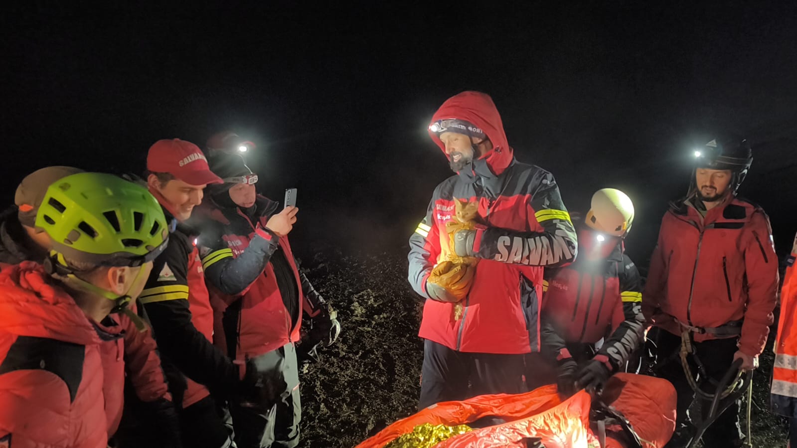 Fugarul ucrainean salvat dintr-o râpă în Maramureș, datorită pisicii sale Persik