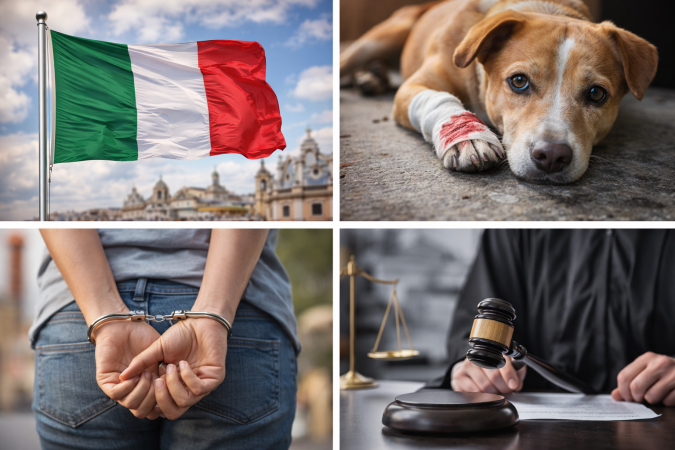 Ce este legea Brambilla din Italia. Ce pățesc oamenii care rănesc intenționat animale