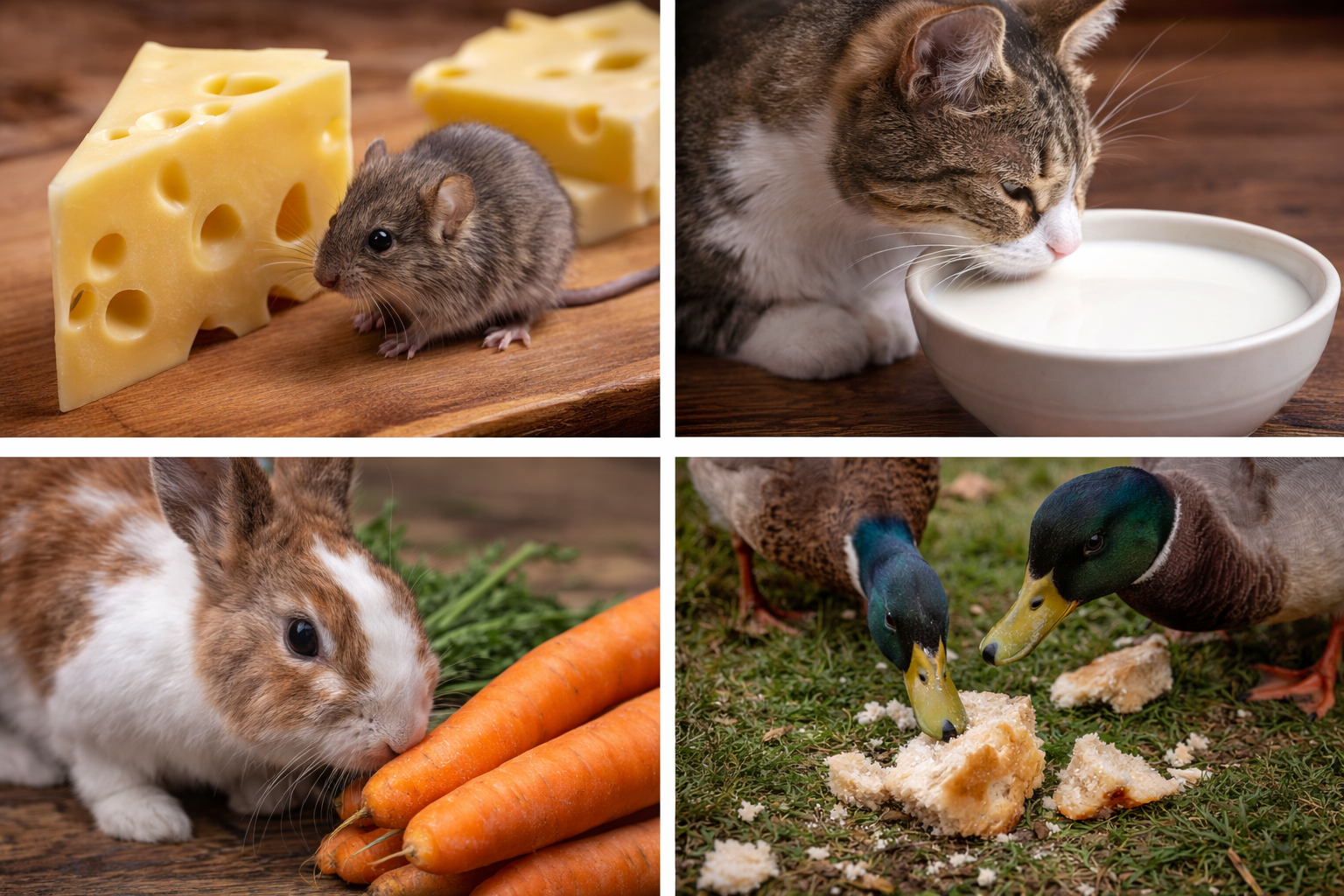 Mituri despre ce mănâncă animalele. foto Chat GPT