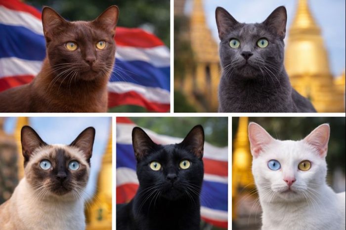 Pisicile thailandeze sunt acum simboluri naționale oficiale