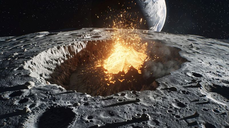 Un asteroid ar putea lovi Luna în anul 2032, conform studiilor științifice