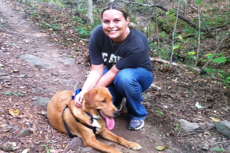 Cainele care a detectat cancerul. Foto: Chase Johnson/Cleveland Clinic / SWNS