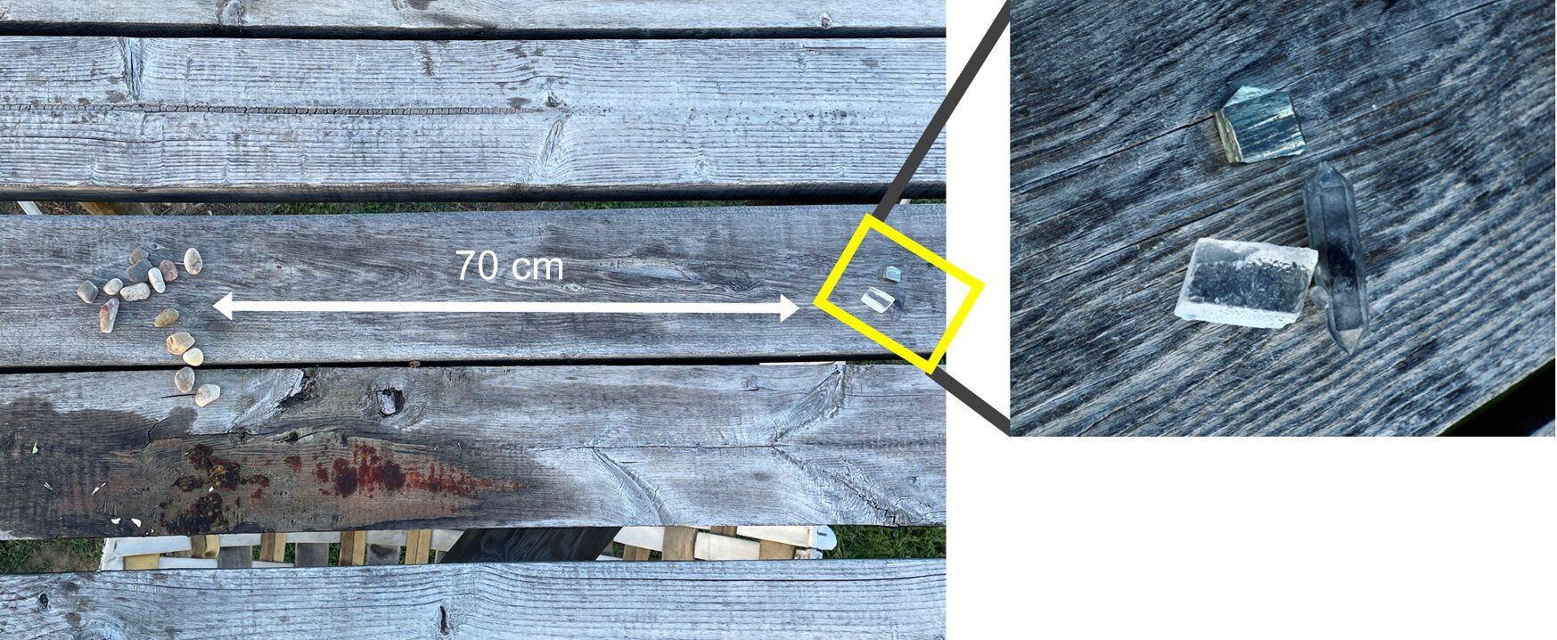 Dovezile arată că hominizii colectau aceste pietre de cel puțin 780.000 de ani. foto: Frontiers in Psychology