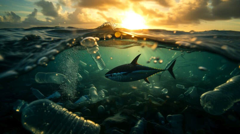 Deșeurile plastice ar putea schimba modul în care animalele oceanice vânează, se ascund și supraviețuiesc
