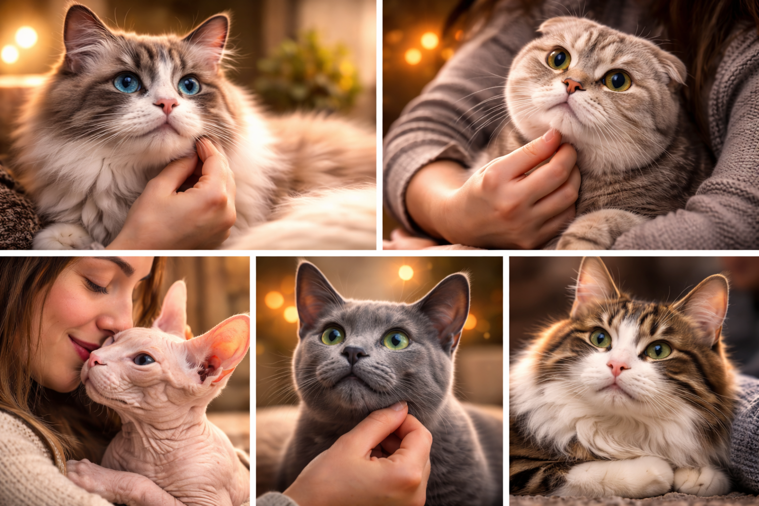 15 rase de pisici care îți înțeleg emoțiile mai bine decât crezi. foto: ChatGPT