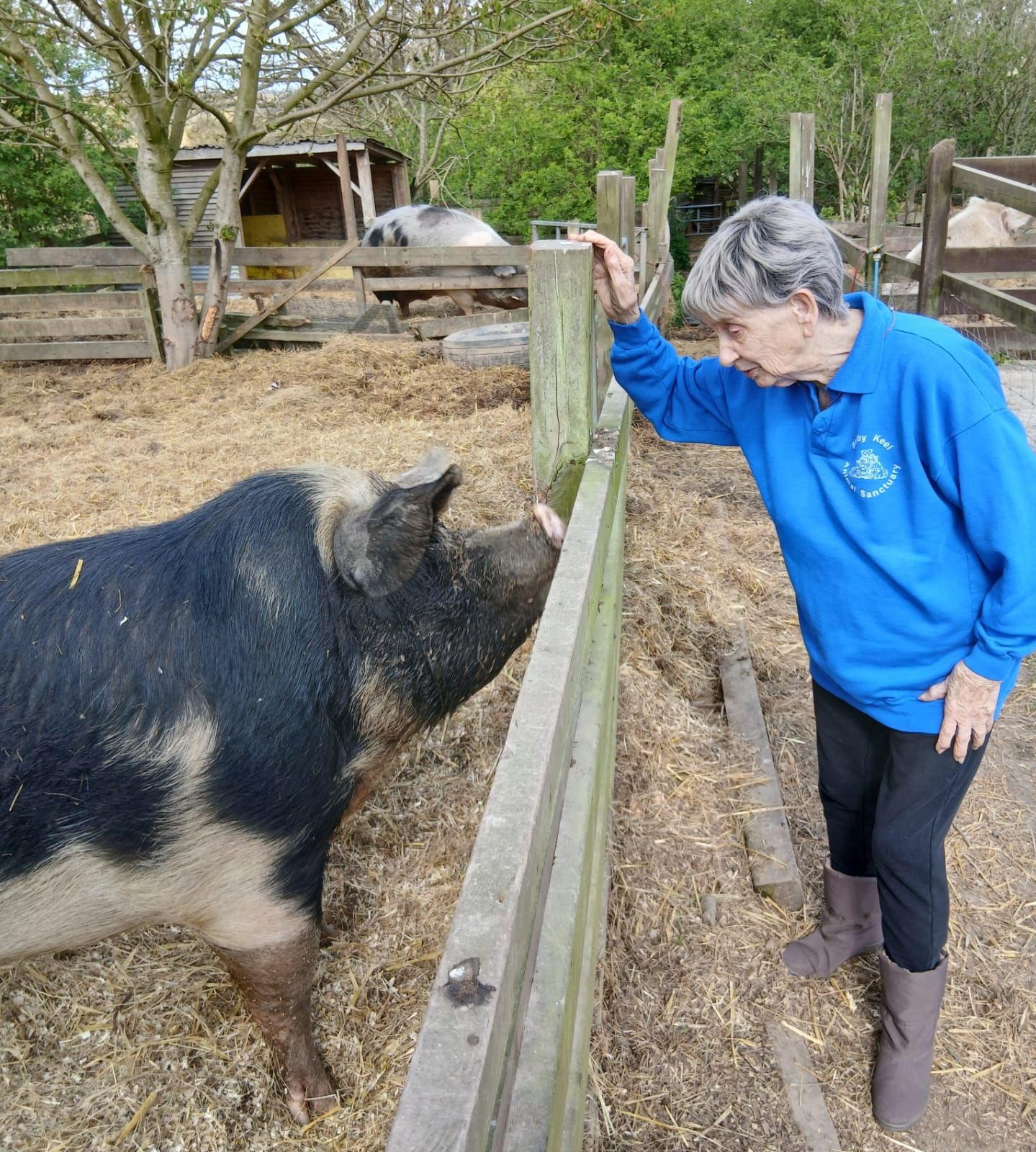 La 90 de ani, Barby Keel nu dă niciun semn că ar încetini. foto: Facebook