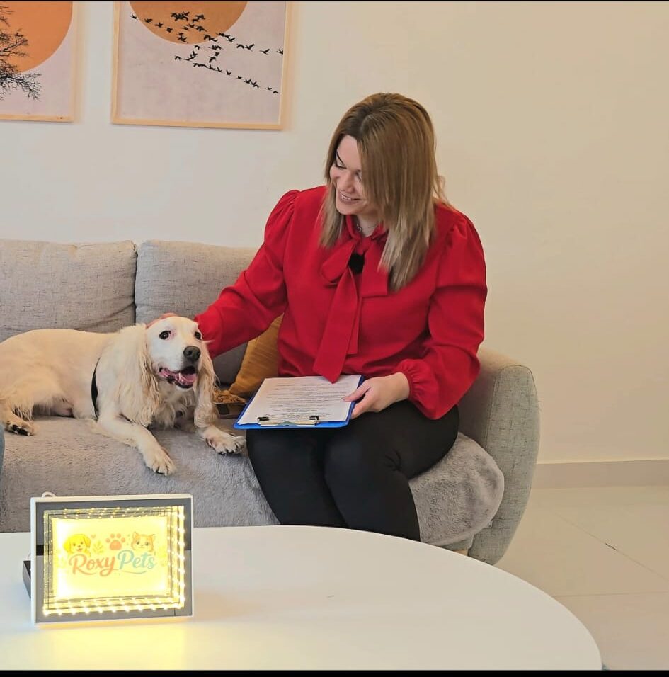 Roxana Iliuță, petsitter. Sursa foto: arhivă personală