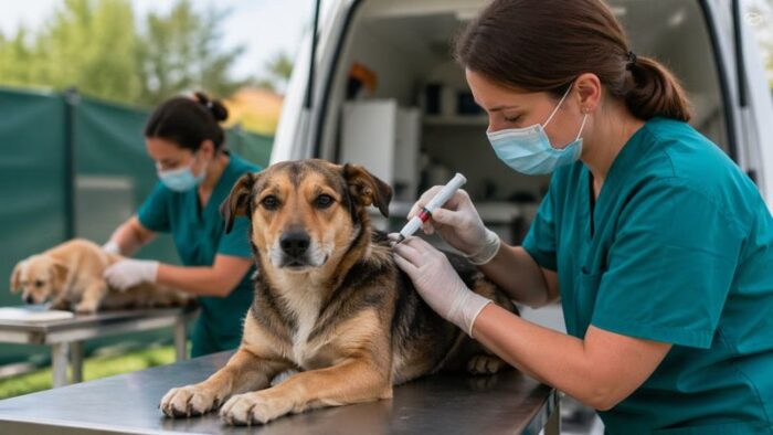 Campanie organizată de ASPA București: servicii gratuite pentru sănătatea și identificarea câinilor fără pedigree