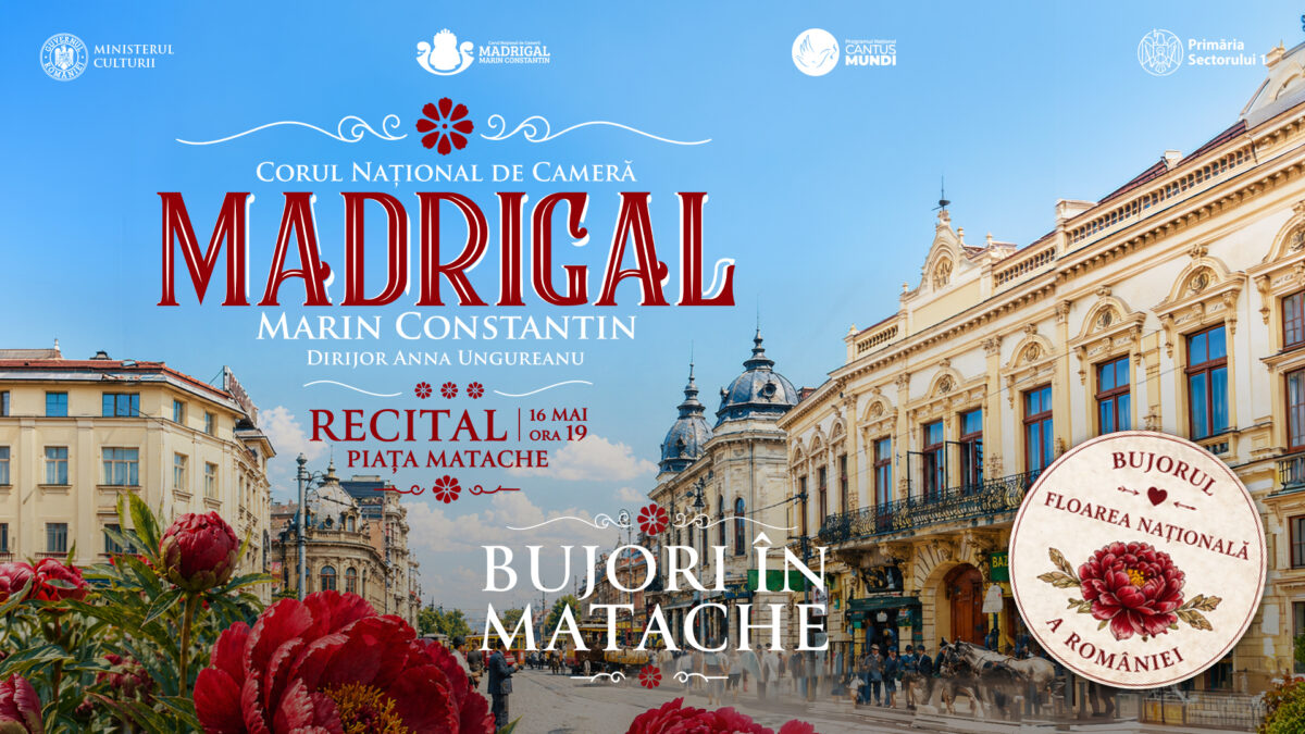 Bujorul a fost creat în parteneriat între USAMV București și Corul Madrigal. Foto: Facebook