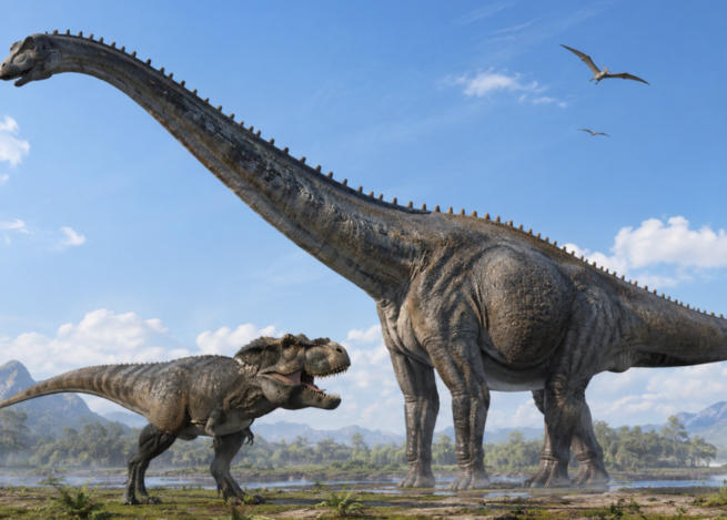 A fost descoperită o nouă specie de dinozaur. E de patru ori mai mare decât Tyrannosaurus rex