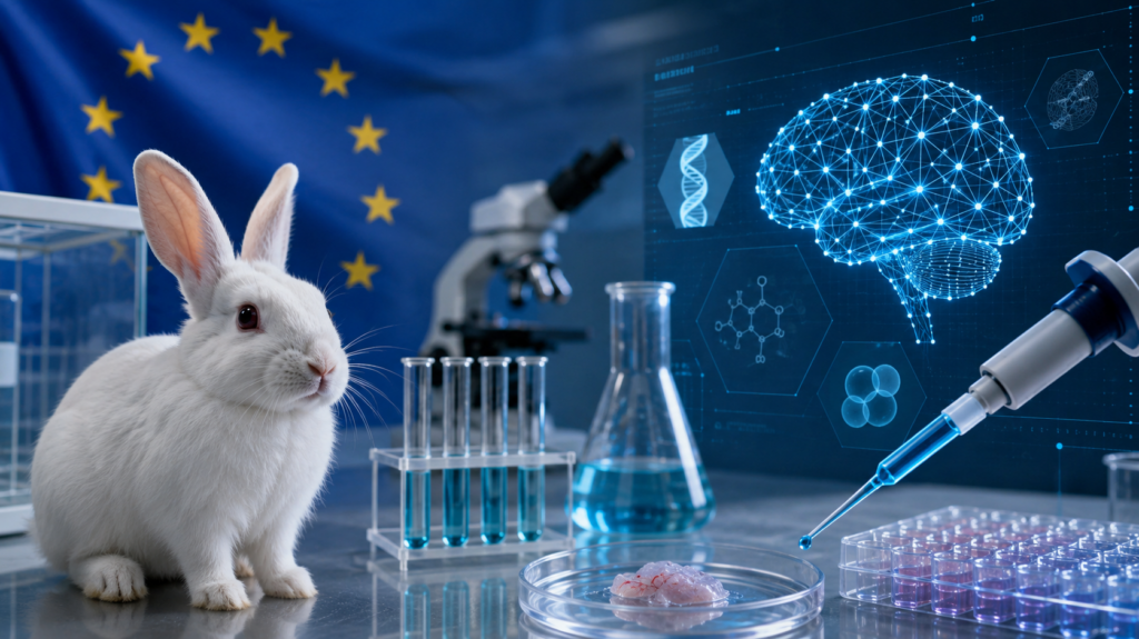Uniunea Europeană pregătește eliminarea treptată a testelor pe animale. Inteligența artificială, element central în noua strategie