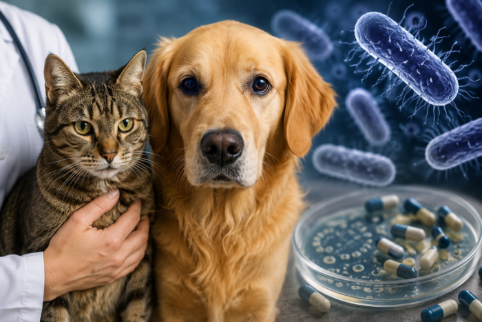 Studiu îngrijorător: câinii și pisicile ar putea avea un rol în răspândirea bacteriilor rezistente la medicamente