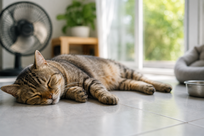 De ce dorm pisicile mai mult în sezonul cald. Explicațiile medicilor veterinari și situațiile în care este nevoie de un consult