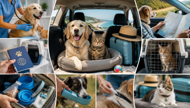 Pleci în vacanță cu animalul de companie? Ce recomandă medicii veterinari pentru un drum sigur și fără stres