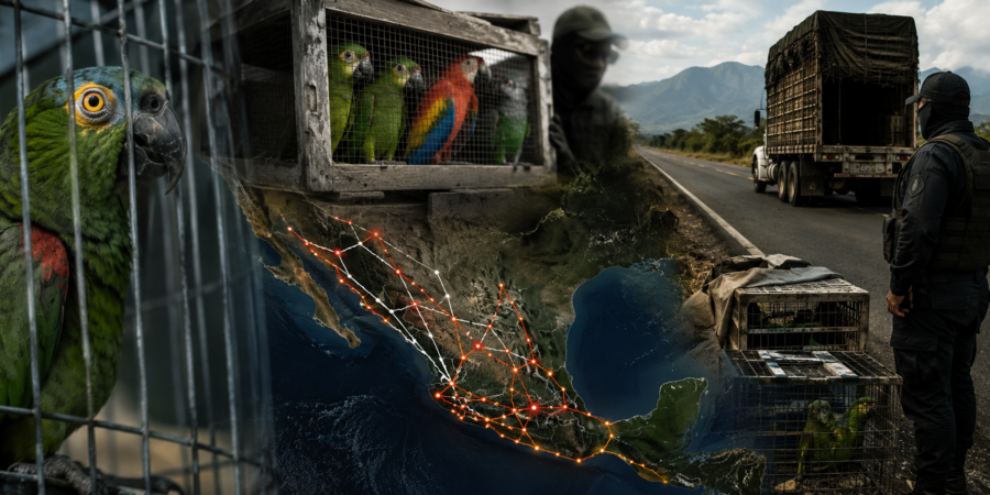 Papagalii din Mexic, în pericol de dispariție din cauza traficului ilegal. Cercetătorii au descoperit rutele secrete ale braconierilor