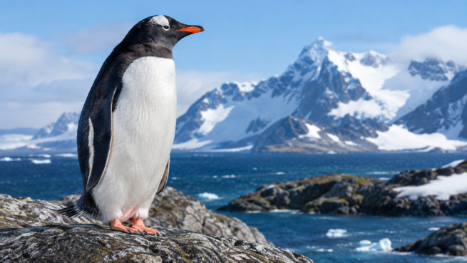 O nouă specie de pinguin a fost identificată pe una dintre cele mai izolate insule de pe Pământ