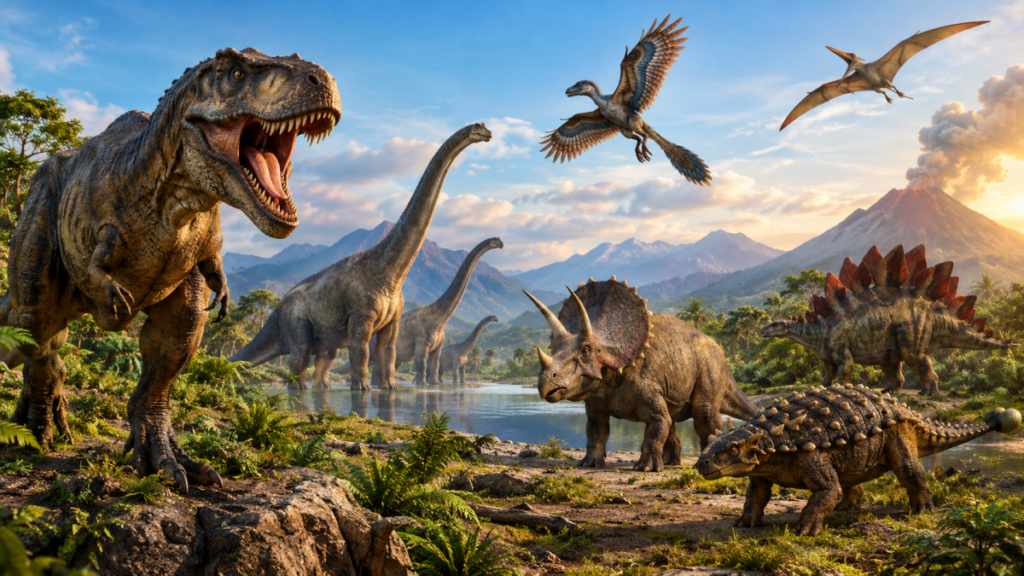 Cum au apărut dinozaurii pe Pământ și în ce ordine au evoluat cele mai cunoscute specii
